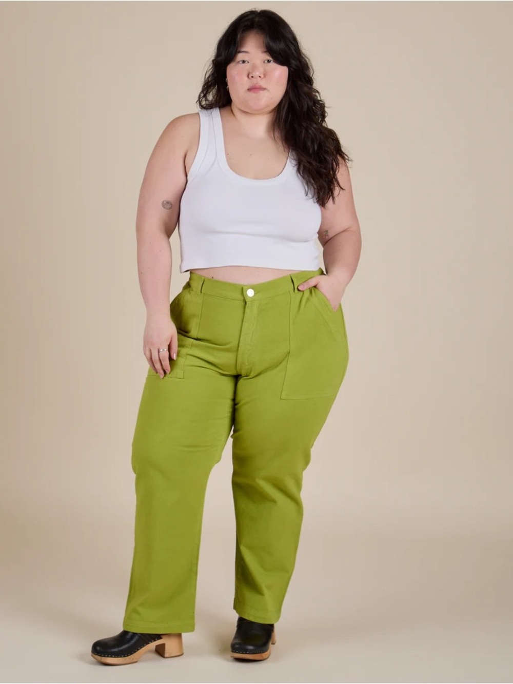 Big Bud Press Gross Green Work Pants - Size 0XL